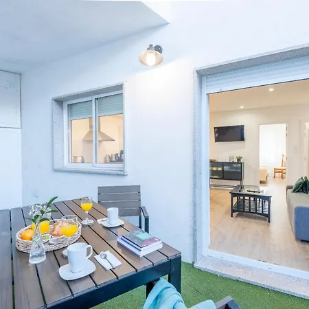 A 140 M Playa Canelinas- 2 Habit. 4-6 Pax Appartement Sanxenxo